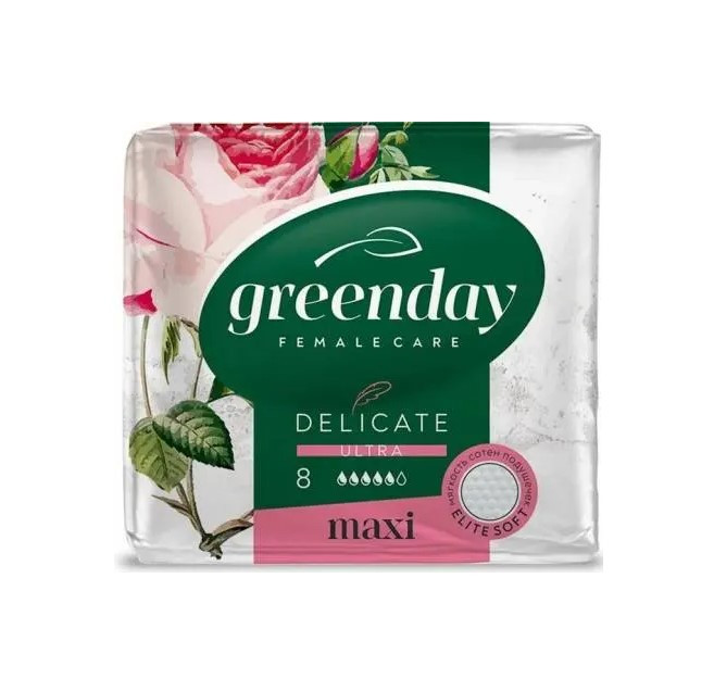 Прокладки женские «Ultra Maxi Dry Delicate» | GreenDay