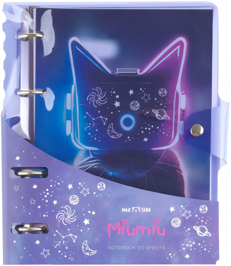 Тетрадь на кольцах «Miumiu»