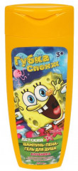 Шампунь-гель-пена для ванны «Губка Спонж. Клубника»