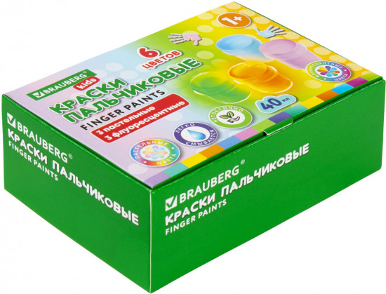 Краски пальчиковые