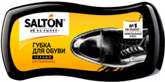 Губка для обуви из гладкой кожи «Волна» (черный)