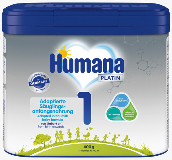 Начальная молочная смесь «Humana Platin 1»