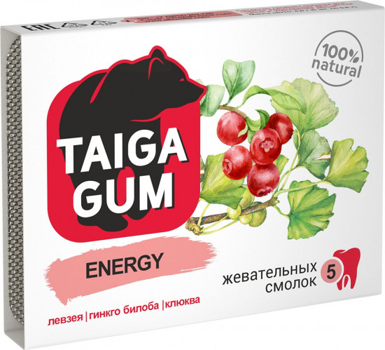 Смолка жевательная «Energy»