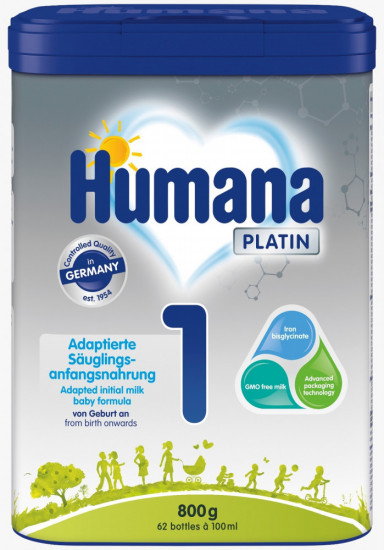 Начальная молочная смесь «Humana Platin 1»