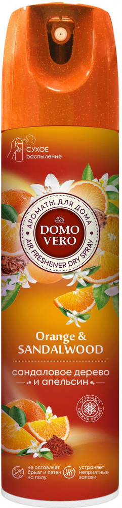 Освежитель воздуха «Сандаловое дерево и апельсин» | Domovero