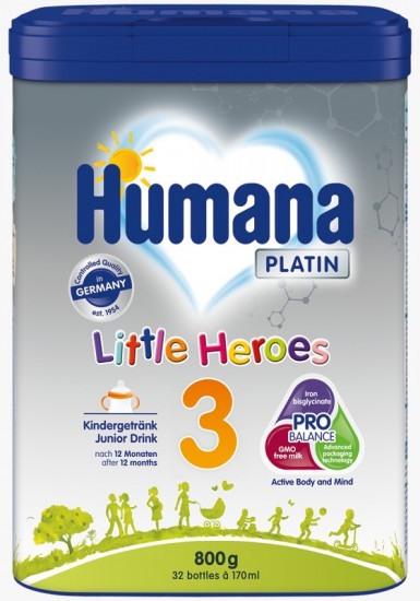 Последующая молочная смесь «Humana Platin 3»