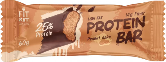 Батончик глазированный Protein Bar «Арахисовый торт»