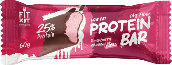 Батончик глазированный Protein Bar «Малиновый чизкейк»