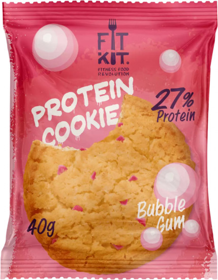 Десерт со вкусом бабл-гам «FK Protein сookie»
