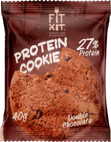 Десерт со вкусом двойного шоколада «FK Protein сookie»