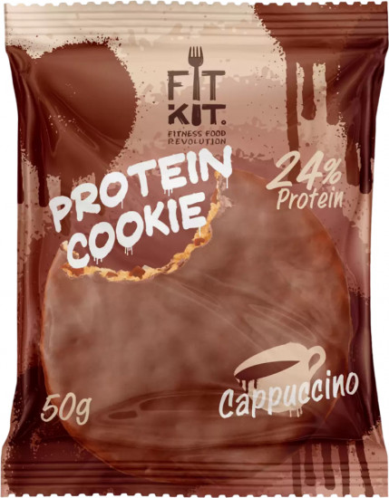 Десерт глазированный со вкусом капучино «FK Protein chocolate сookie»