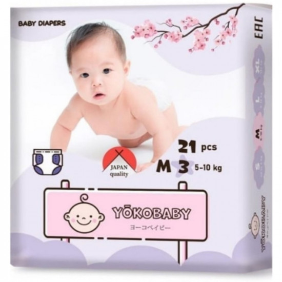 Подгузники «Yokobaby M»