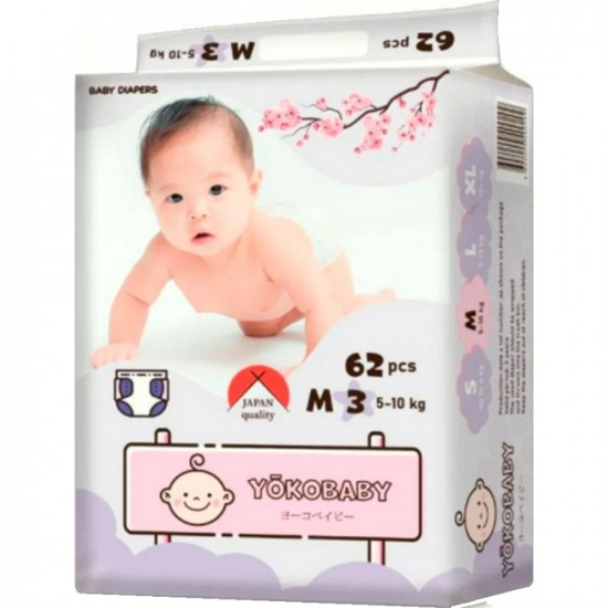 Подгузники «Yokobaby M»
