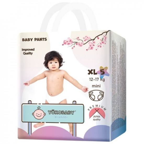 Подгузники-трусики «Yokobaby XL»
