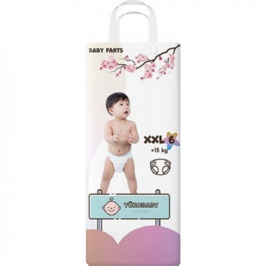 Подгузники-трусики «Yokobaby XXL»