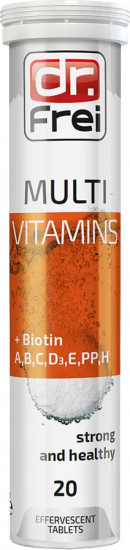 Витамины шипучие «Multivitamins + Biotin № 20»
