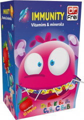 Набор леденцов с витаминами на палочке «Immunity Vitamins & minerals»