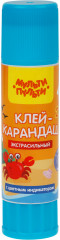 Клей-карандаш с синим индикатором
