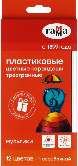 Набор карандашей цветных