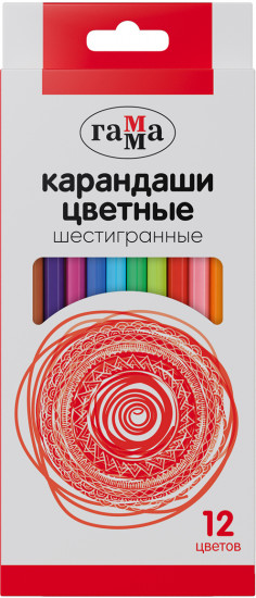 Набор карандашей цветных