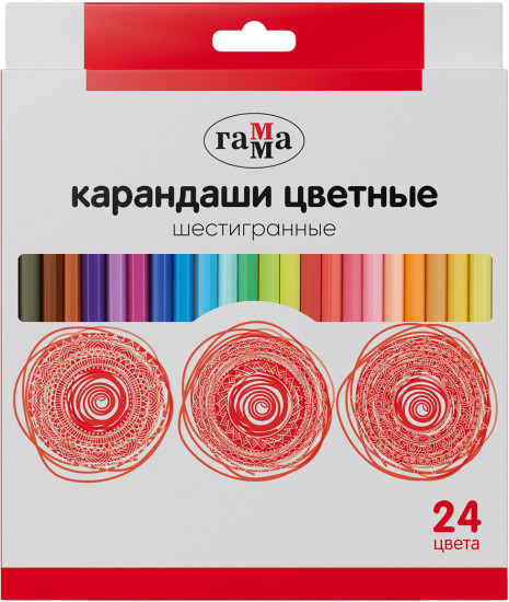 Набор карандашей цветных