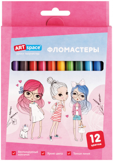 Набор фломастеров