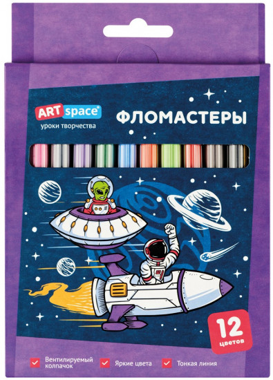Набор фломастеров