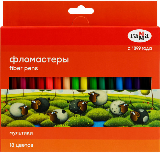 Набор фломастеров