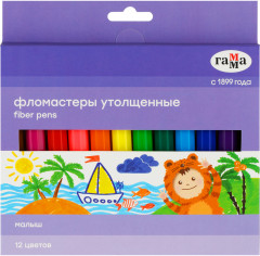 Набор фломастеров утолщенных