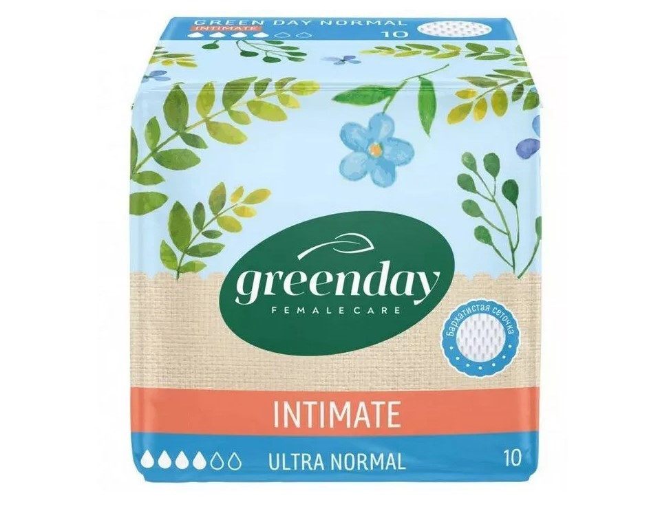 Прокладки женские «Ultra Normal Dry Intimate» | GreenDay