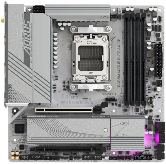 Материнская плата Gigabyte B650M Aorus Elite AX ICE