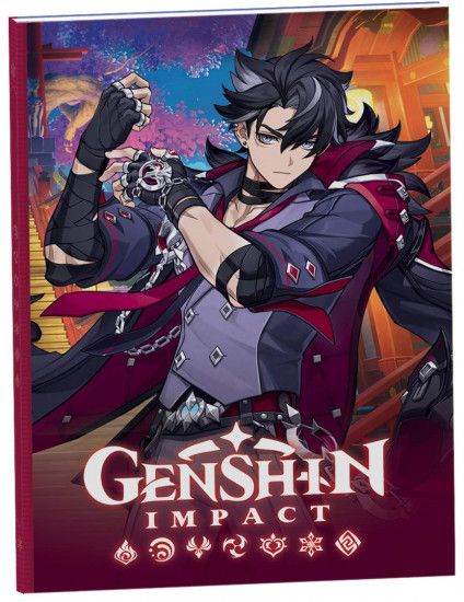Блокнот «Genshin Impact. Ризли»