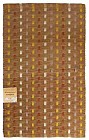 Интерьерный коврик «Мозаика» (50х80, 100% хлопок, цвет коричневый)