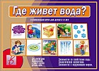 Игра настольная «Где живет вода?»