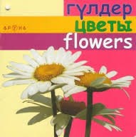 Гүлдер. Цветы. Flowers | Тематические книжки