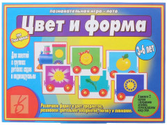 Игра настольная «Цвет и форма»