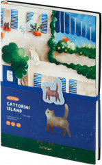 Ежедневник недатированный «Сat walk. Cattorini island»