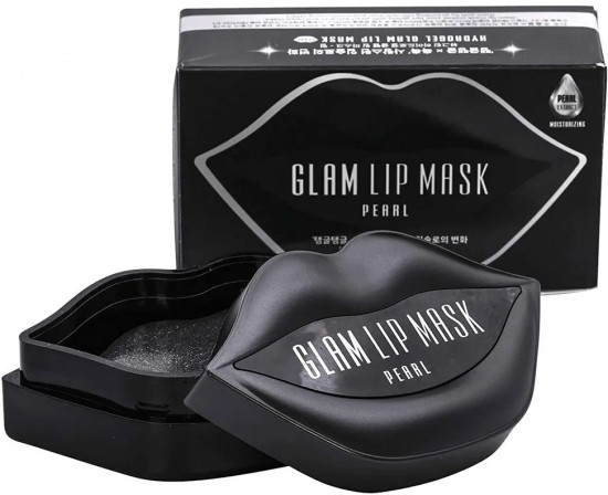 Патчи для губ гидрогелевые «Hydrogel Glam Lip Mask Pearl»