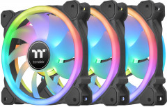 Комплект кулеров для компьютерного корпуса Swafan 14 RGB Radiator Fan TT Premium Edition