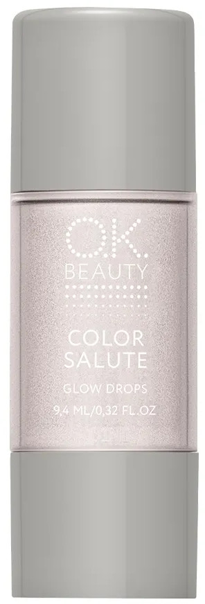 Хайлайтер для лица «Color Salute Glow Drops», оттенок Lunar | O.K. Beauty