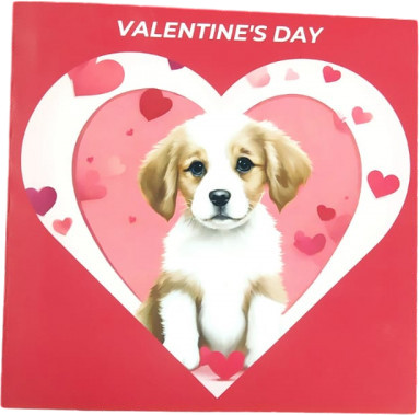 Открытка «Valentine’s Day»