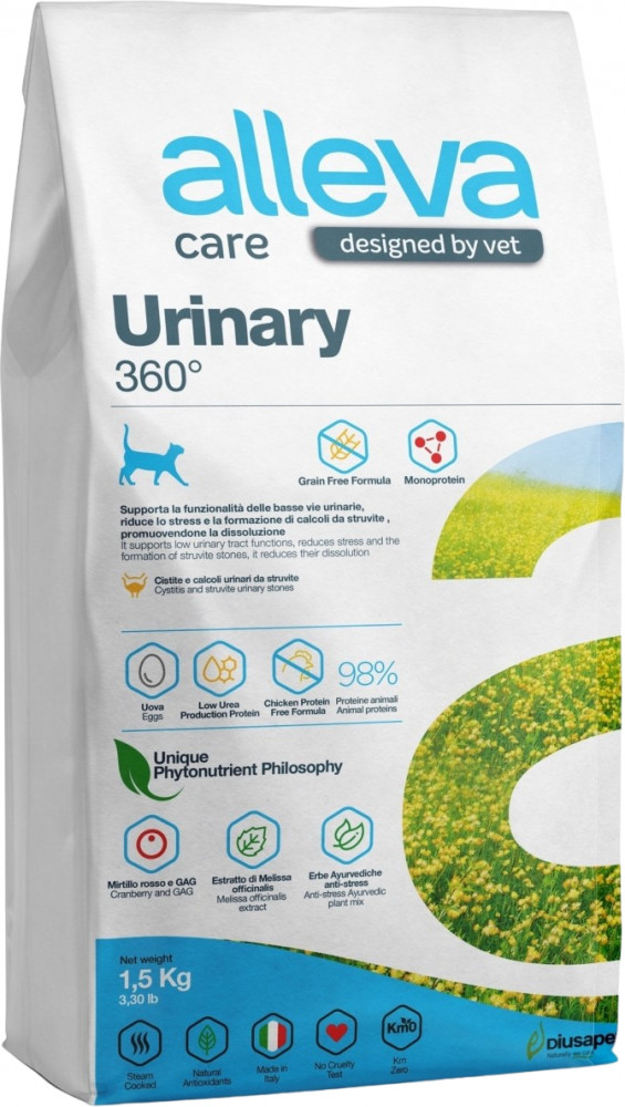Корм для кошек «Urinary 360°» | Care | Alleva