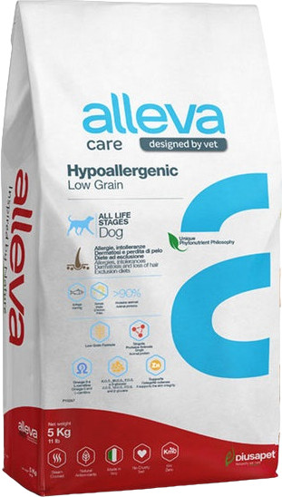 Корм для собак при аллергии «Hypoallergenic Low Grain»
