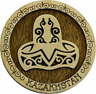 Магнит круглый «Казахстан»
