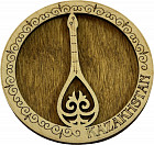 Магнит круглый «Казахстан»