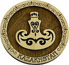 Магнит круглый «Казахстан»