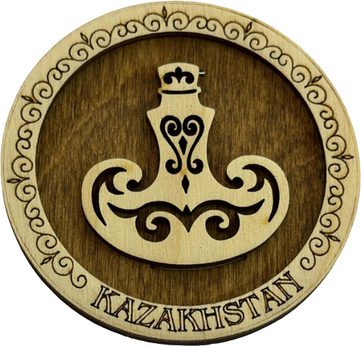 Магнит круглый «Казахстан»