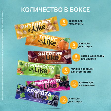 Набор батончиков-мюсли «Ассорти»