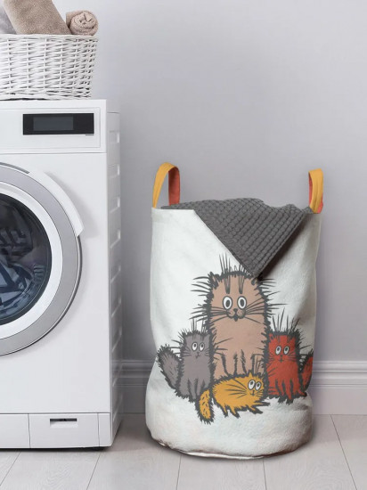 Корзины для белья «Озорные коты»