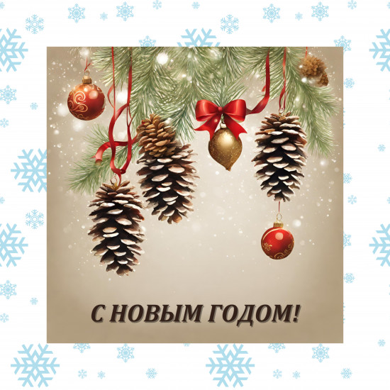 Открытка «С Новым годом»